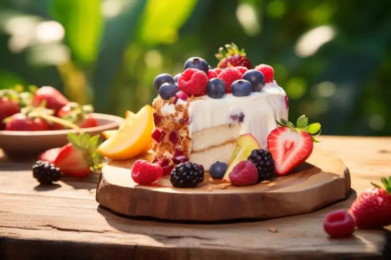 Tort cu iaurt și fructe: o delicatesă răcoritoare pentru orice ocazie