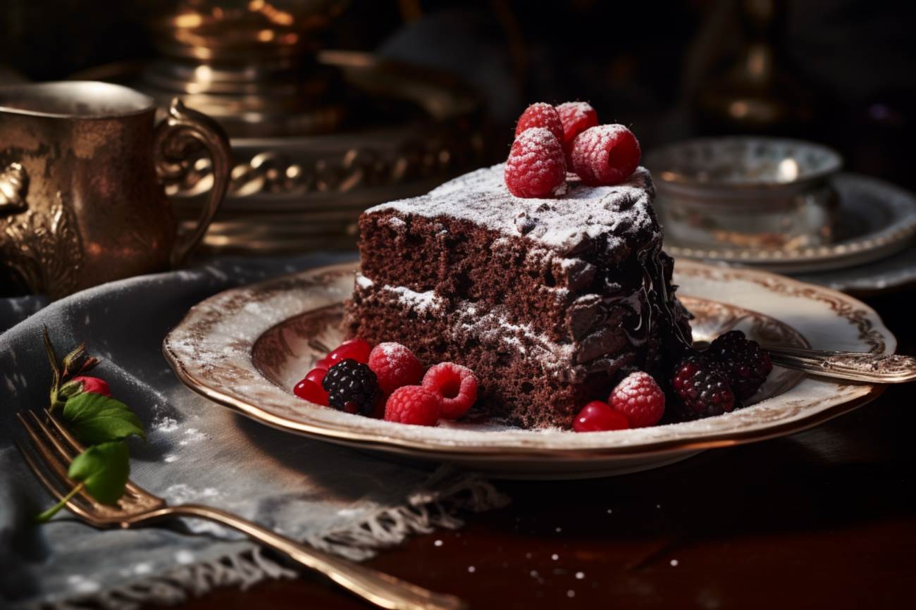 Tort de ciocolată însiropat: deliciul ce încântă papilele gustative