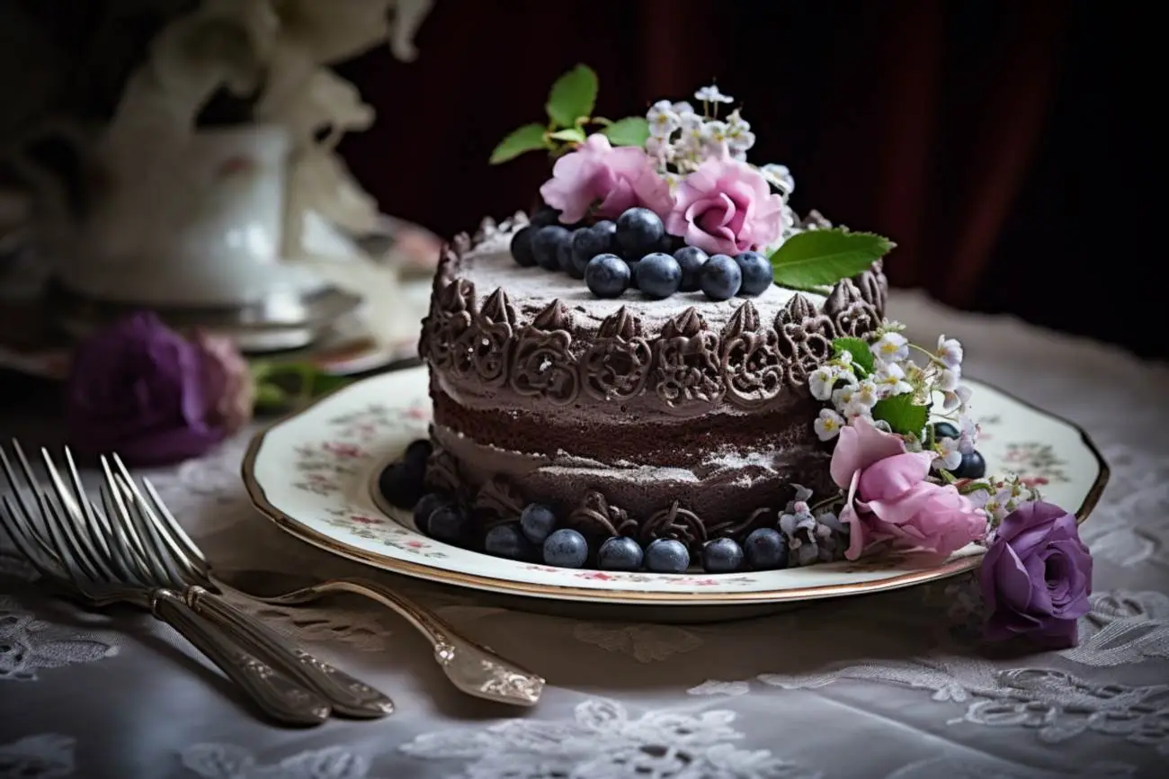 Tort decorat cu ciocolată: deliciul culinar care încântă simțurile