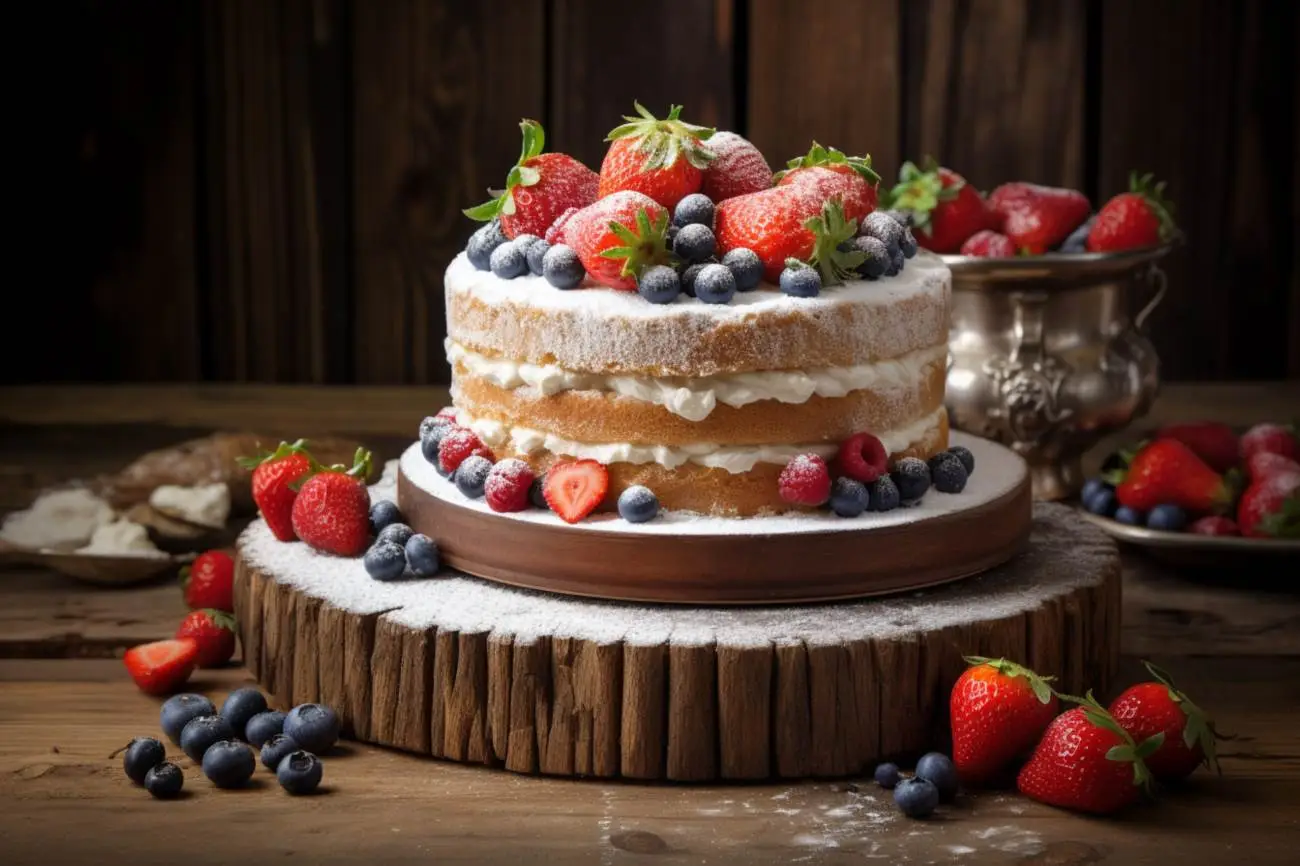 Tort tarta cu fructe: deliciul culinar care îmbină aromele într-un festin gustativ
